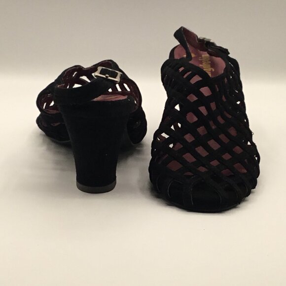 Fanylrobin Black Net Style Shoe - Picture 2 of 5